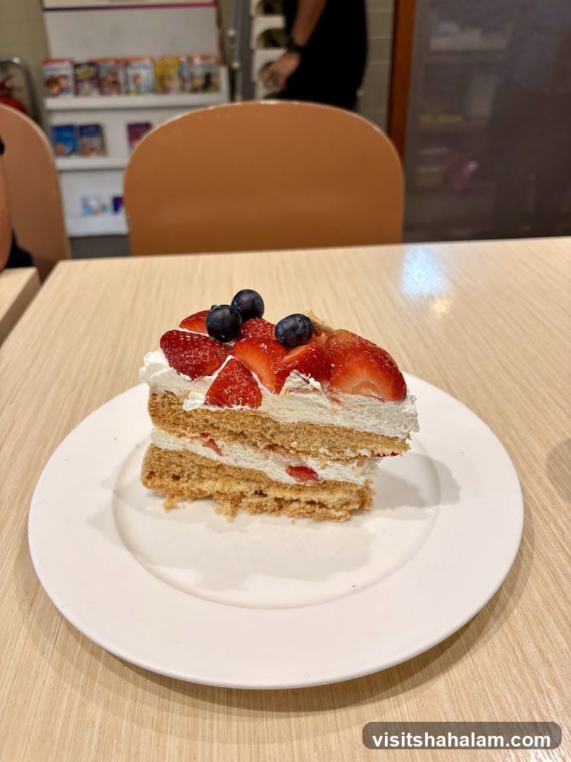 Strawberry Shortcake Slice