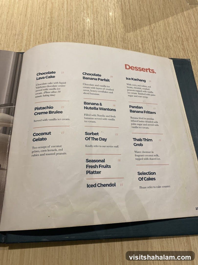 Desserts