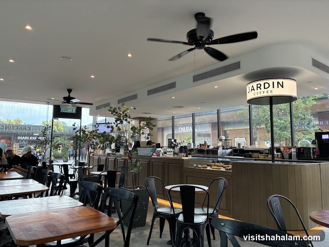 Interior of a coffee shop