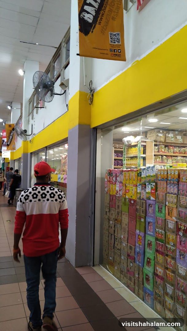 Storefront with stacked products
