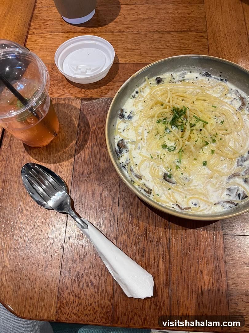 Creamy Mushroom Pasta