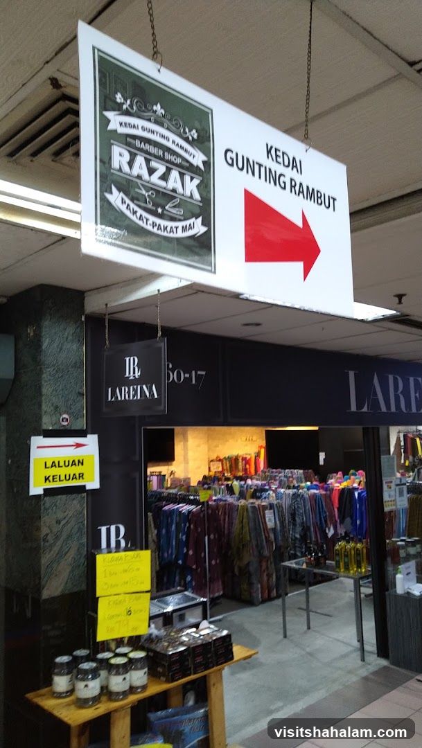 Razak Barber Shop and Lareina Store