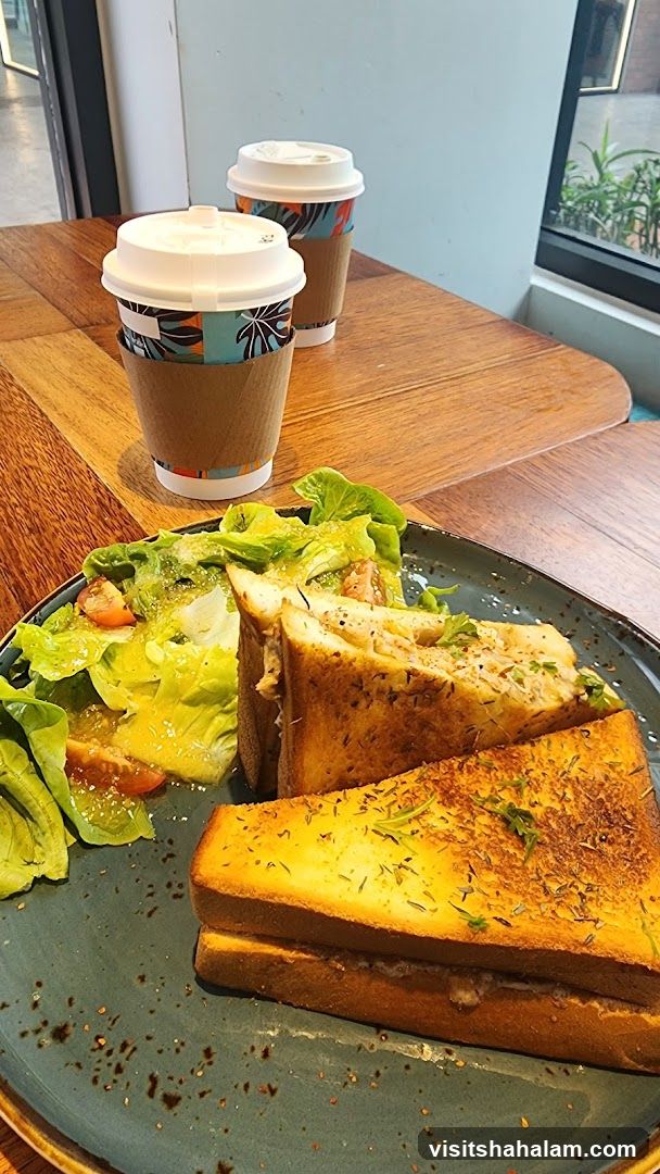 Sandwich and Coffee