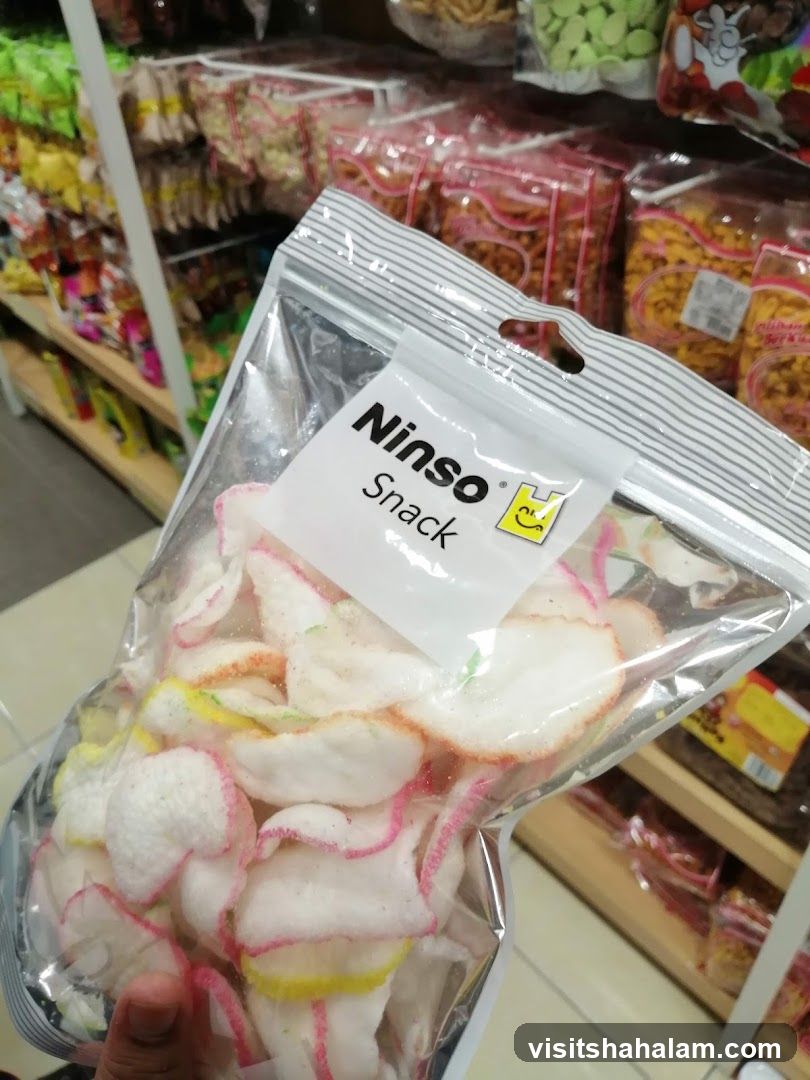 Bag of Ninso Snacks
