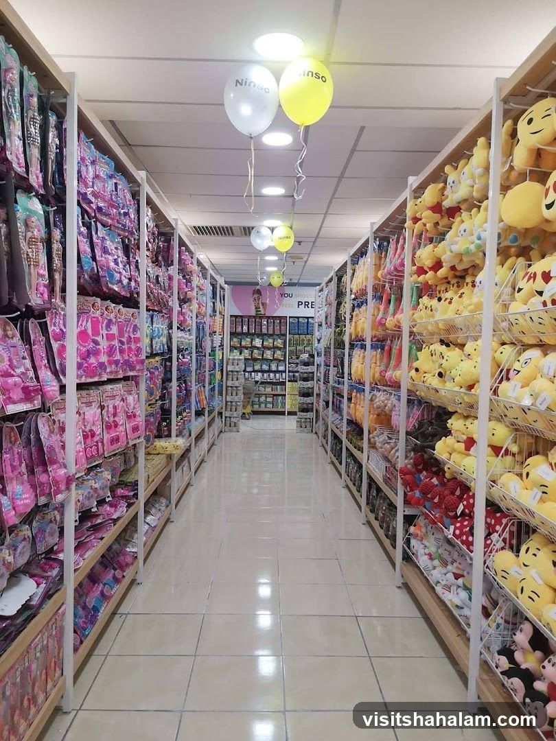 Store Interior with Merchandise