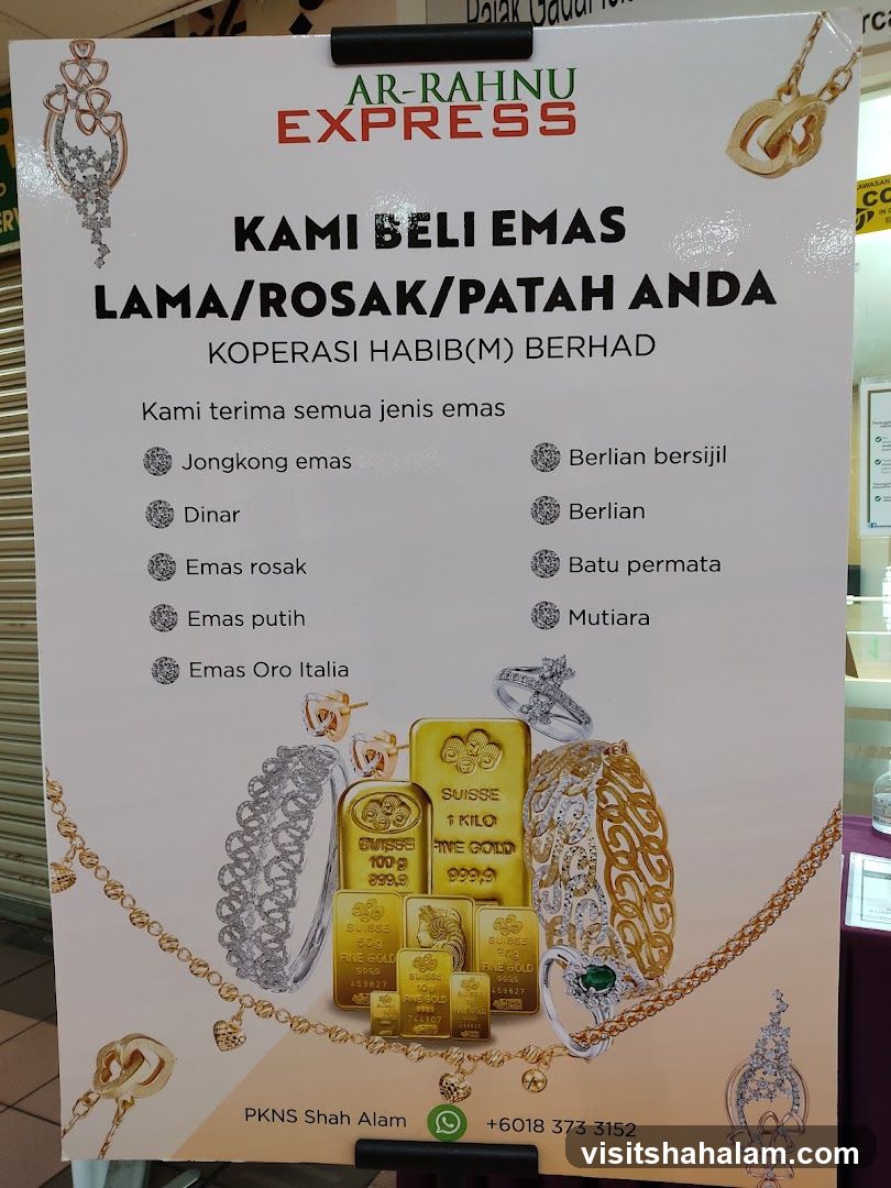 Ar-Rahnu Express Gold Buying Advertisement
