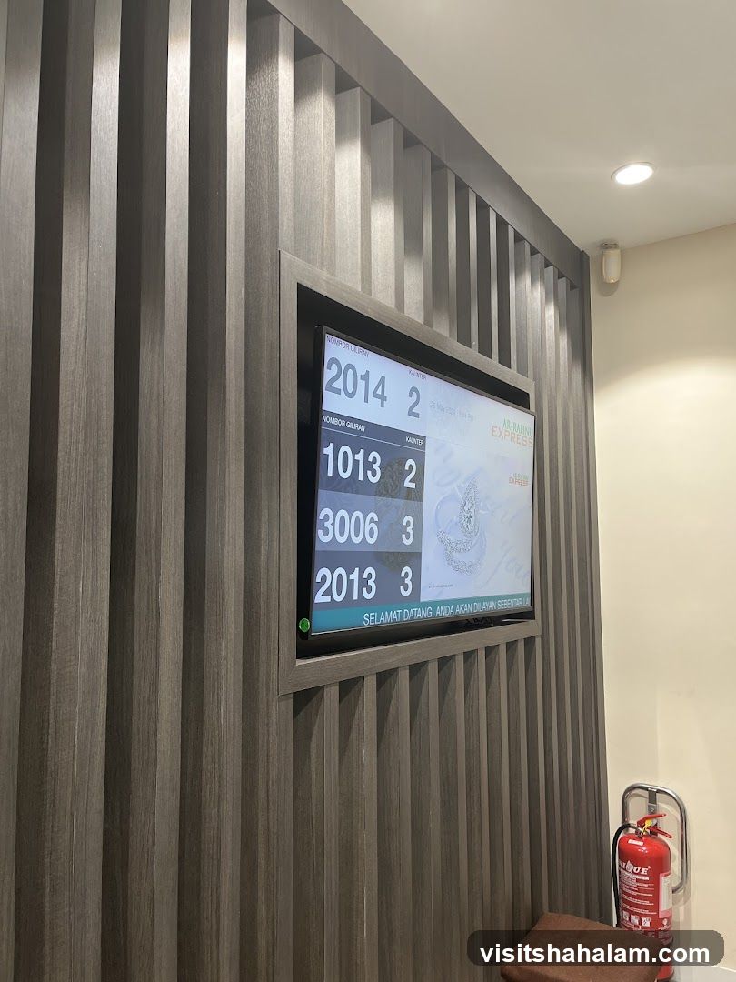 Queue Number Display