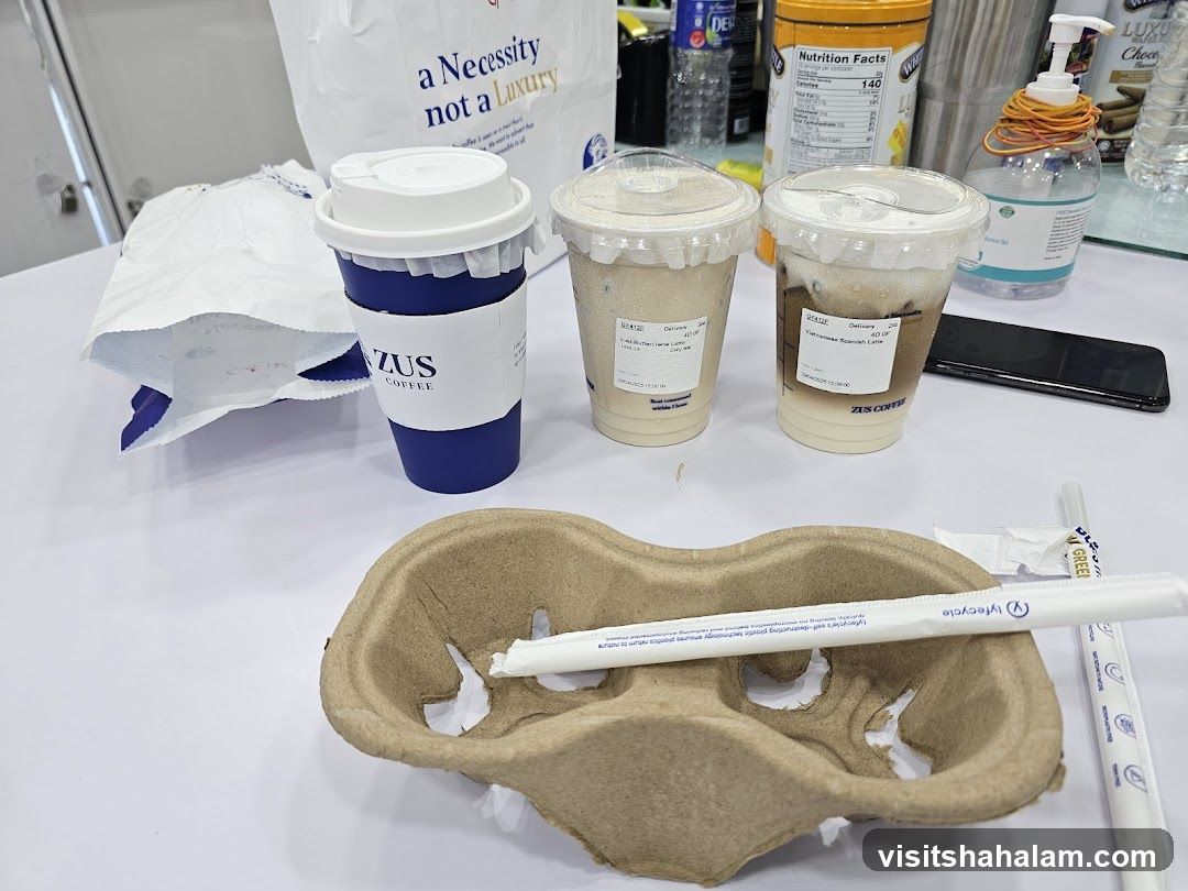 Coffee Drinks and Packaging