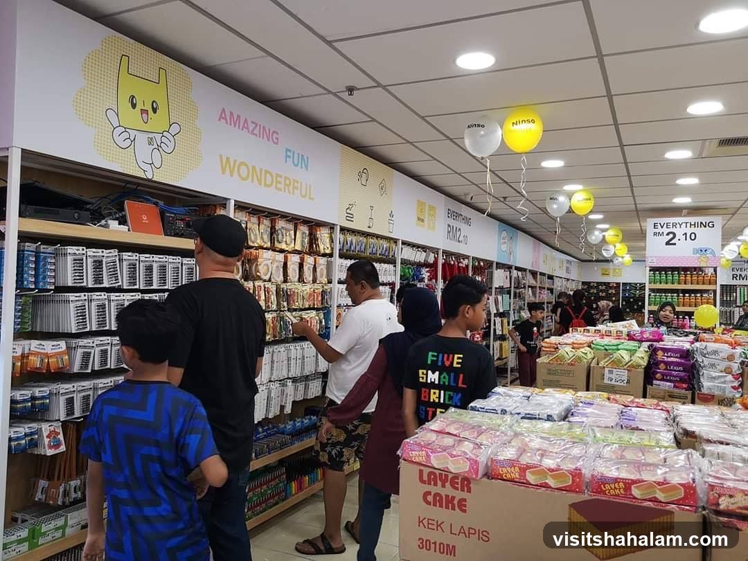 Store Interior with Merchandise