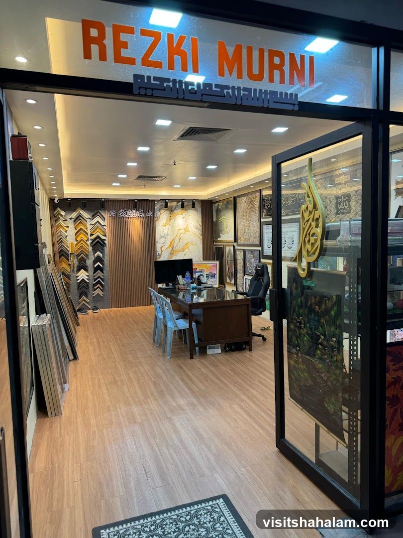 Rezki Murni Frame and Artwork