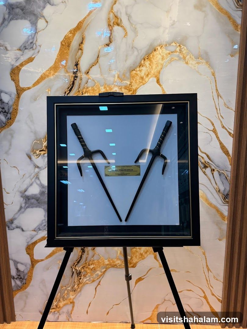Sai Weapons Display