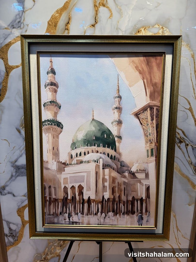 Painting of a Mosque