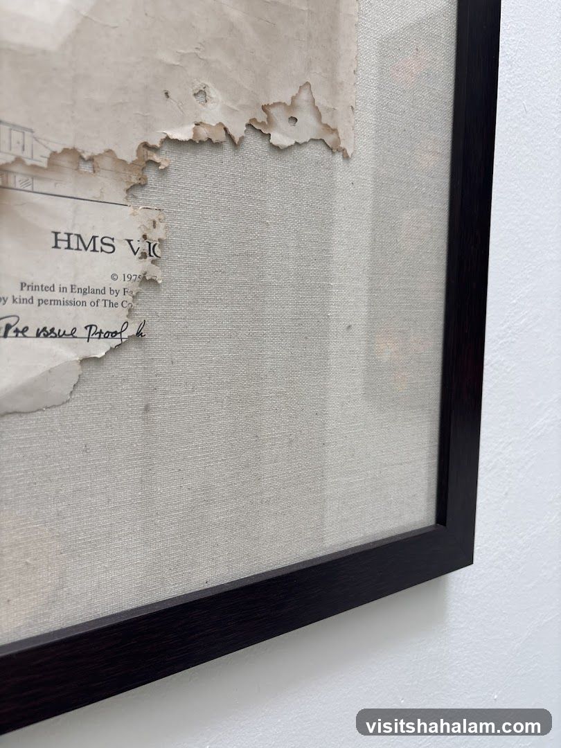 Framed Print of HMS Victory