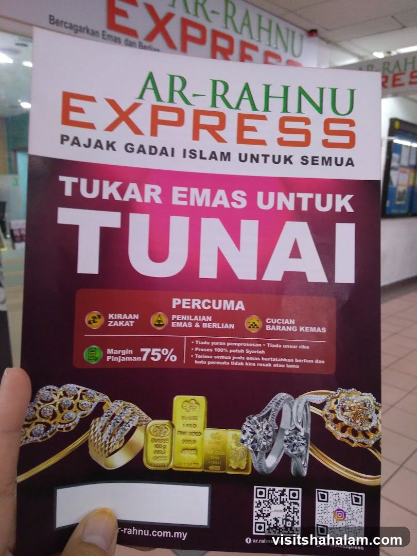 Ar-Rahnu Express Promotional Flyer