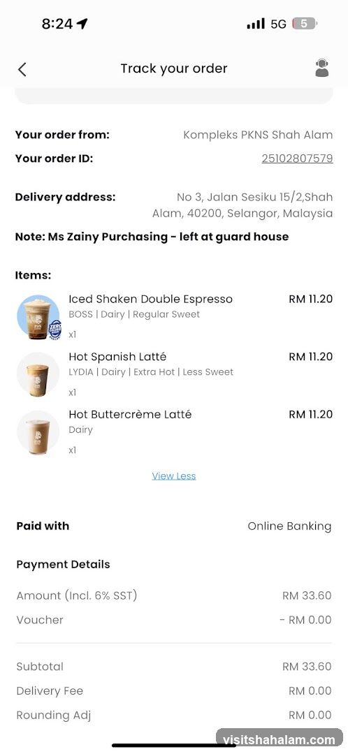 Order Details