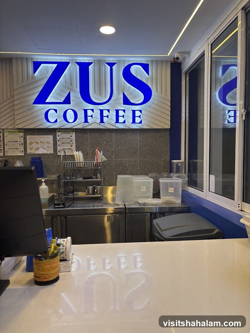 ZUS Coffee Counter