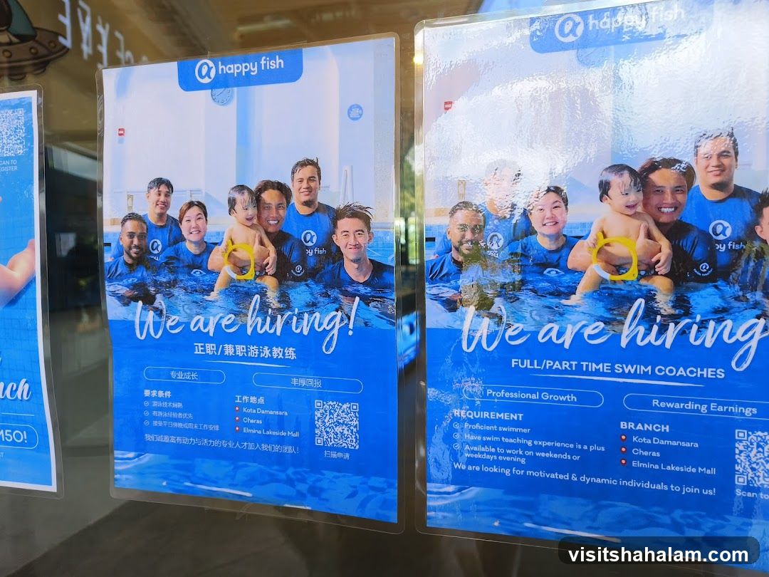 Happy Fish Hiring Posters