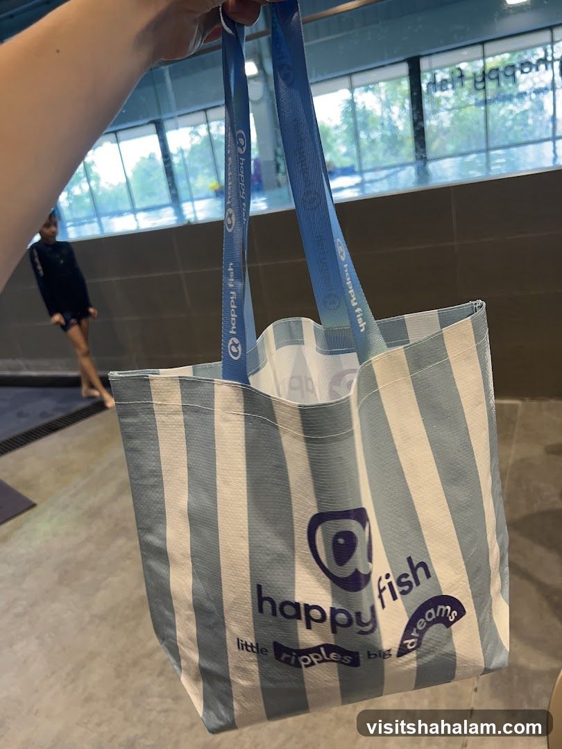 Happy Fish Tote Bag