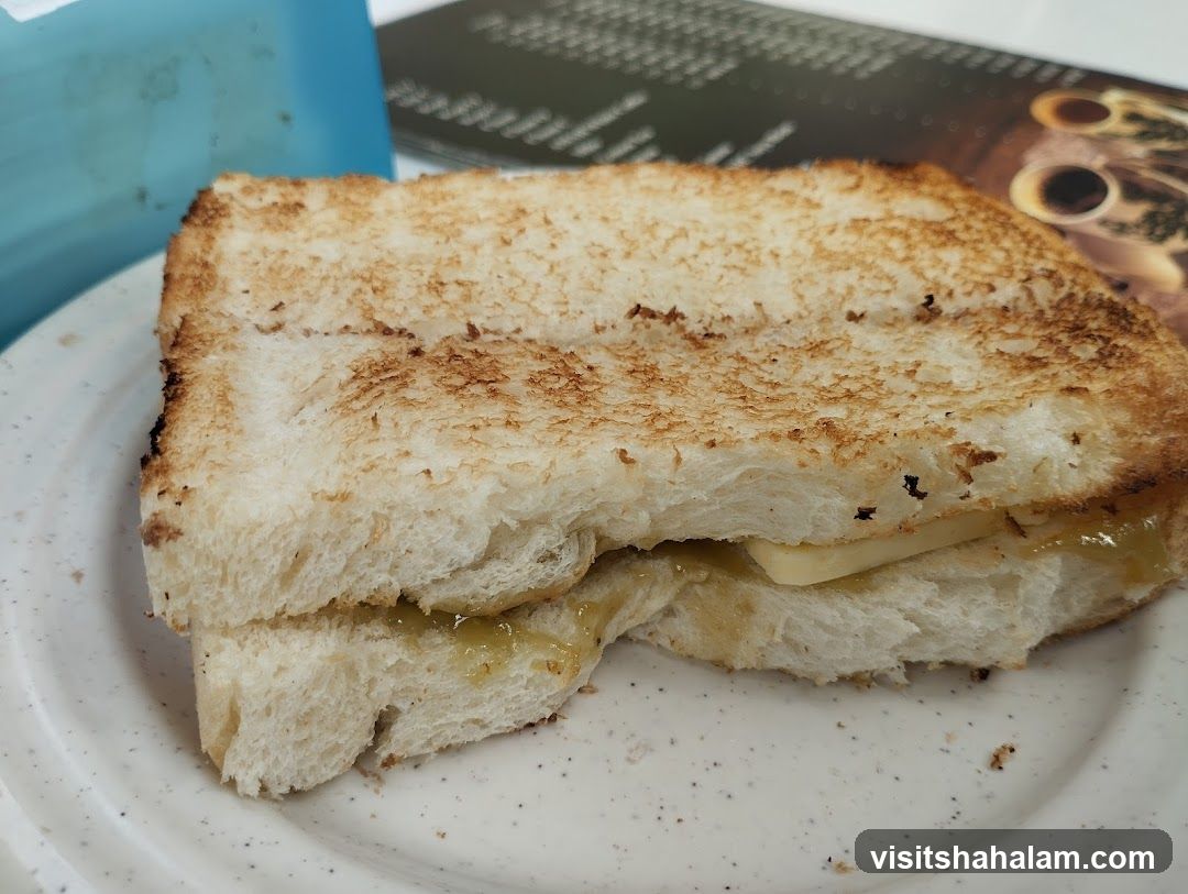 Toast with Butter and Kaya
