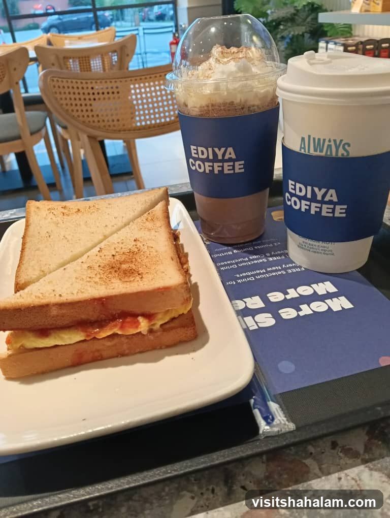 EDIYA COFFEE food and drinks