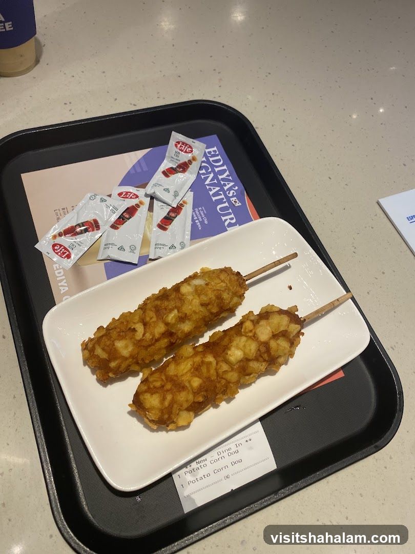 Potato Corn Dogs
