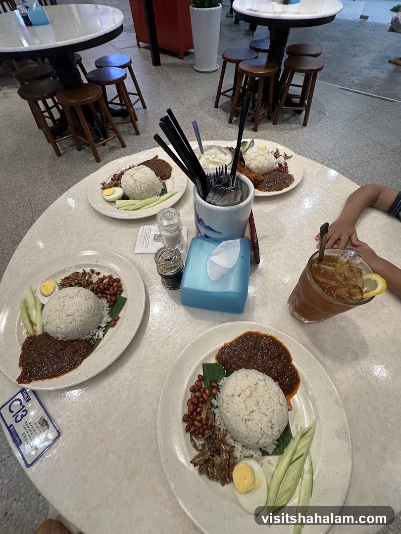 Nasi Lemak Meal