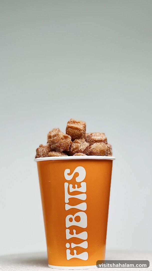 Churro Bites in a Cup