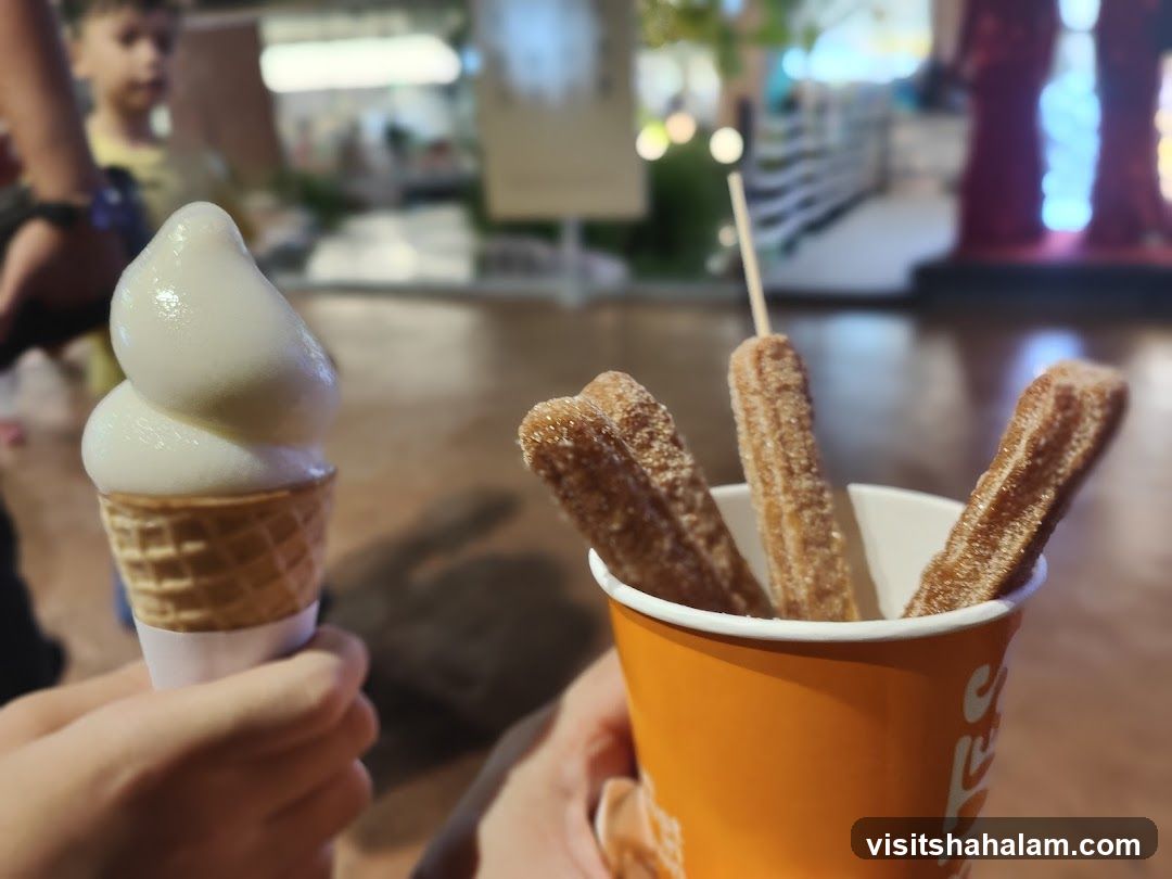 Ice Cream and Churros