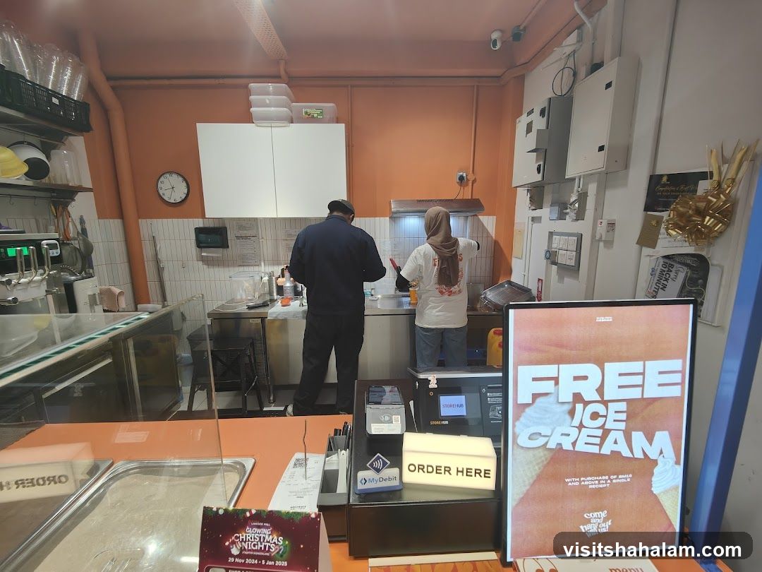Ice Cream Shop Interior