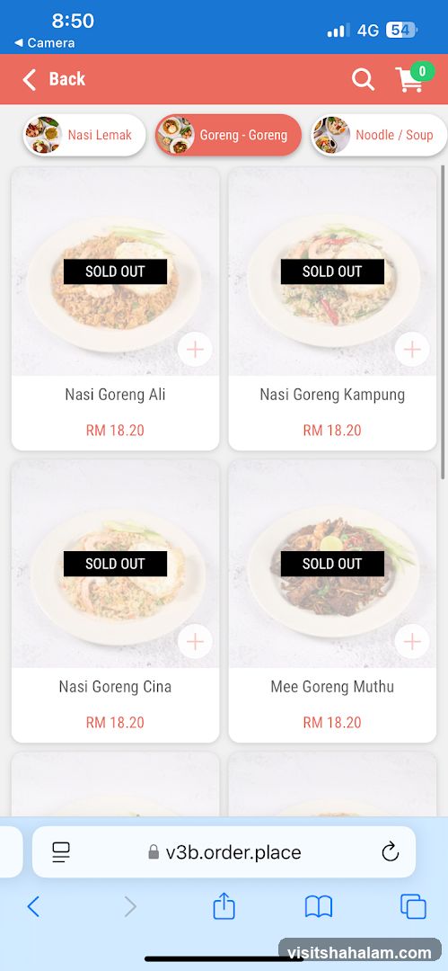 Goreng - Goreng Menu