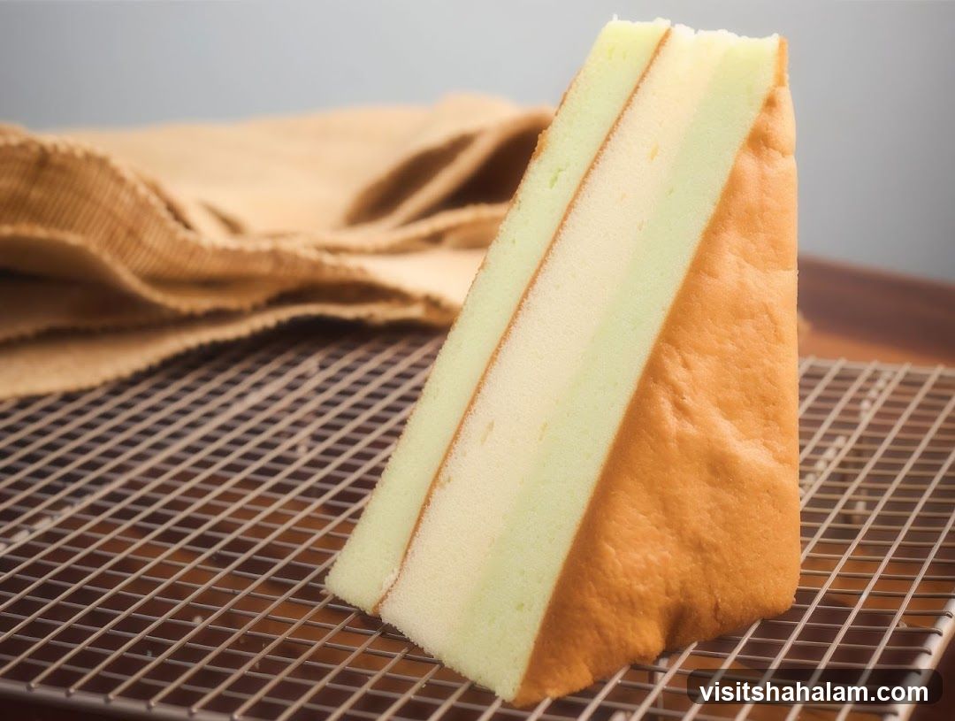 Slice of Layered Cake