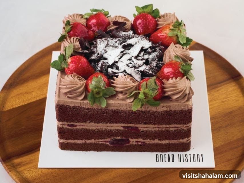 Chocolate Strawberry Cake