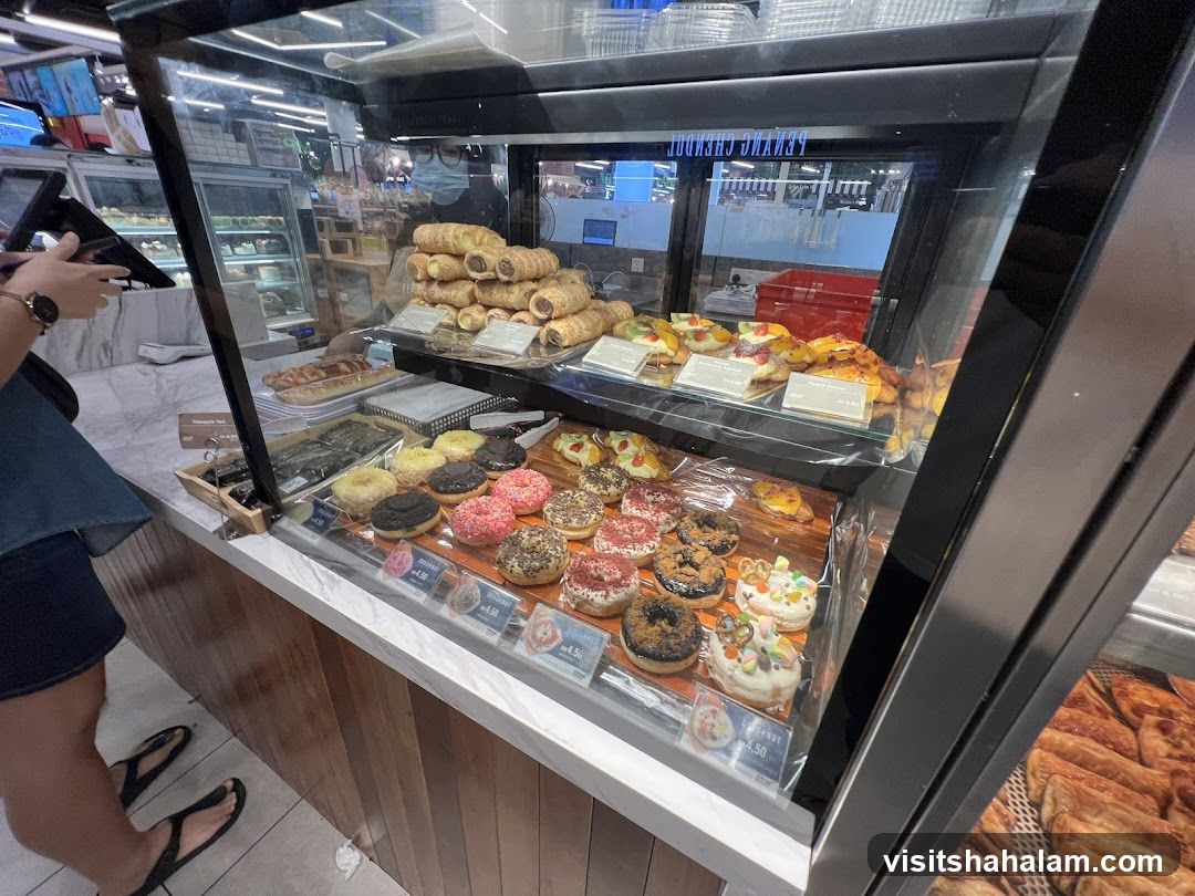 Donuts and Pastries Display