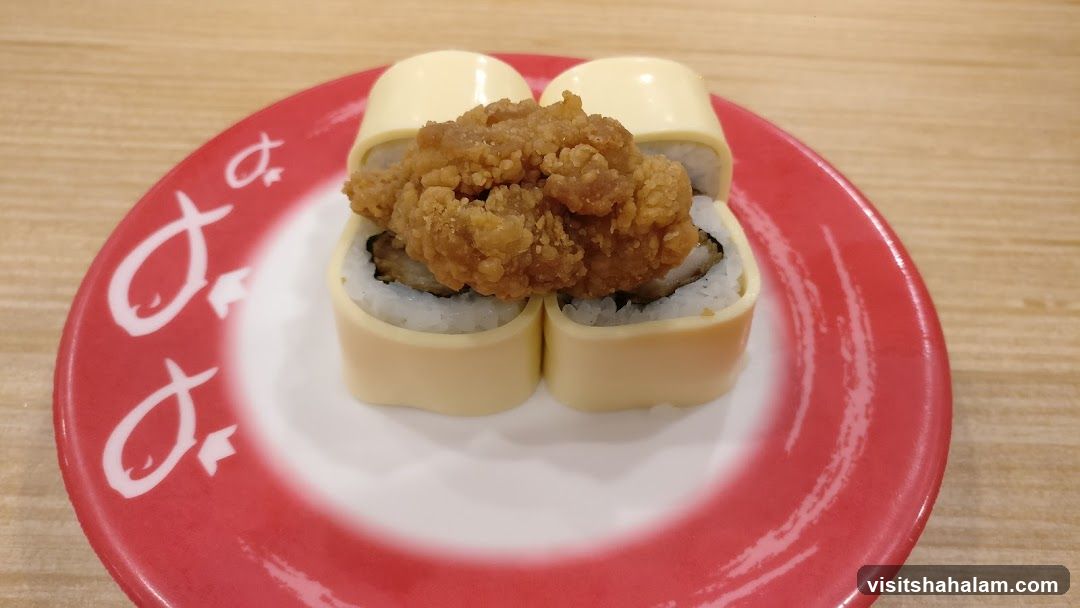 Fried Chicken Sushi Roll