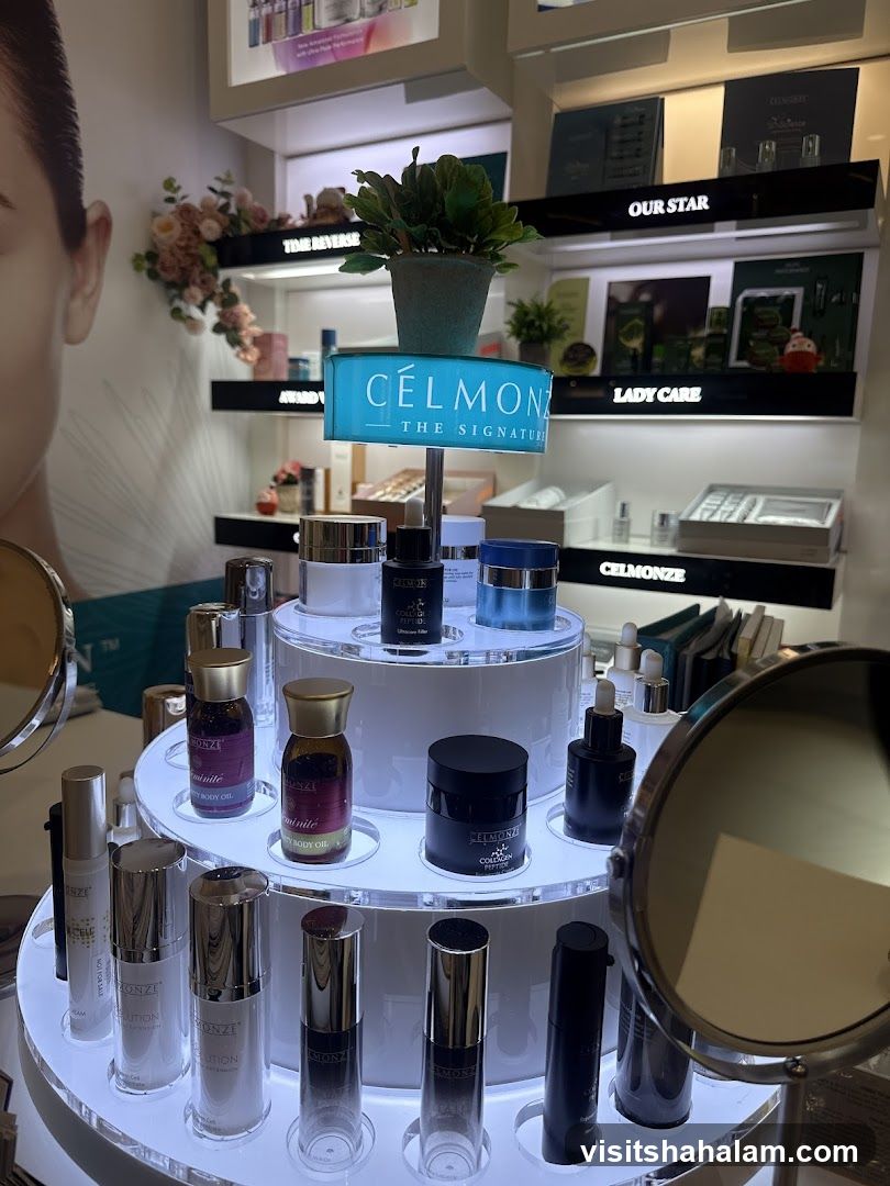 Skincare Display