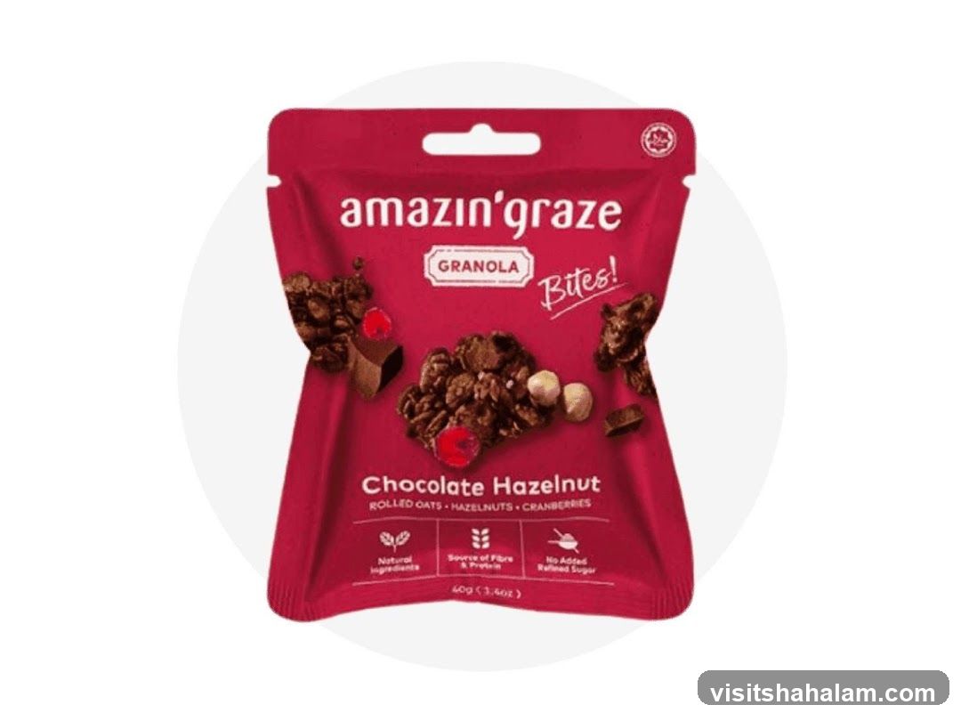 Amazin'graze Chocolate Hazelnut Granola Bites