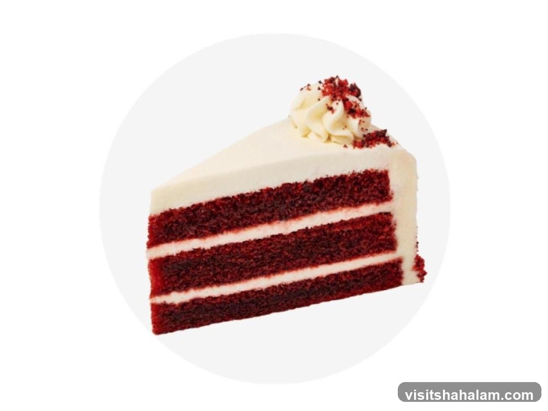 Red Velvet Cake Slice