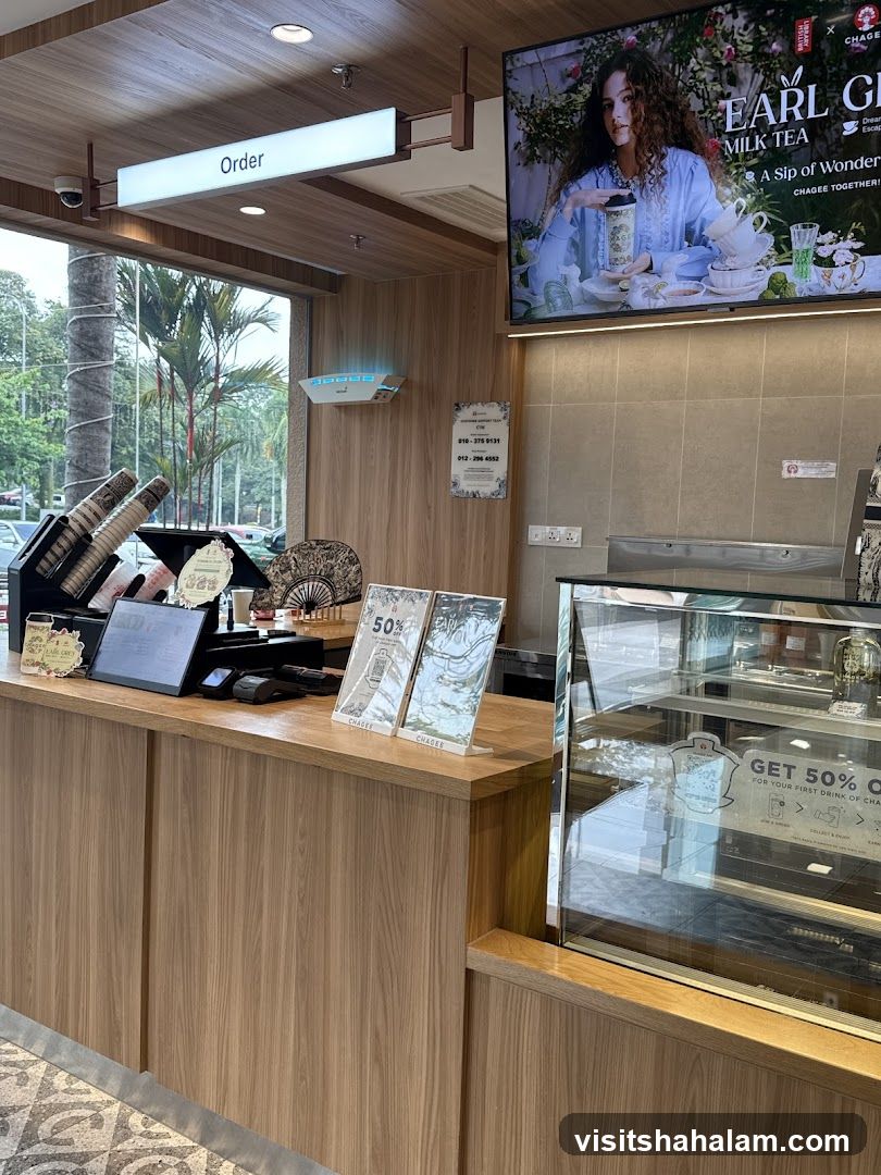Chagee Order Counter