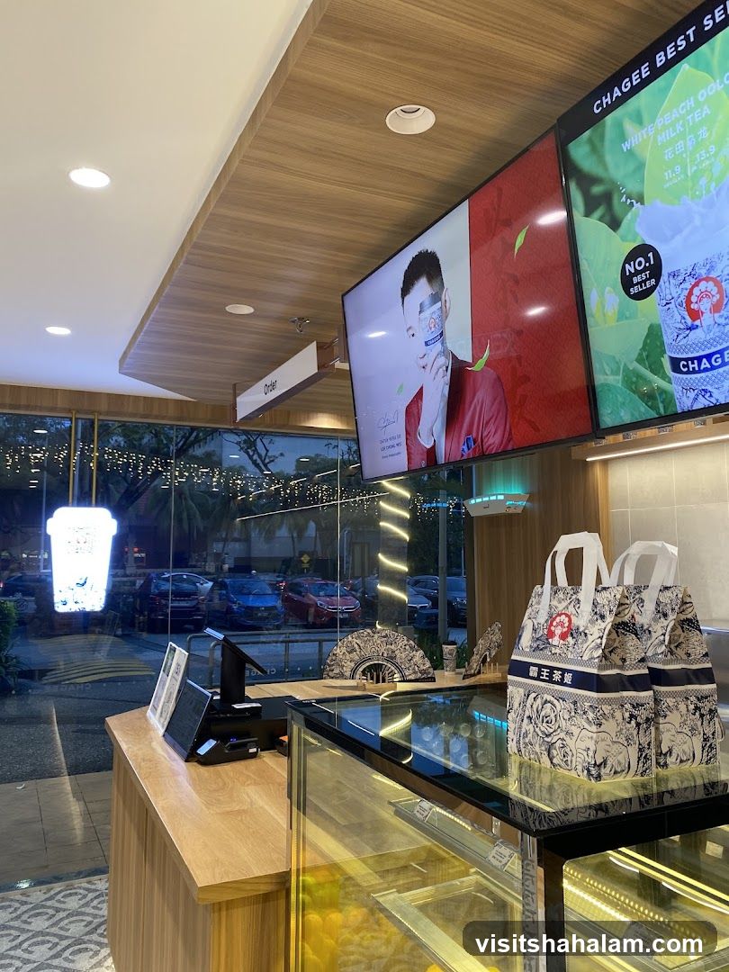 Chagee Drink Shop Counter