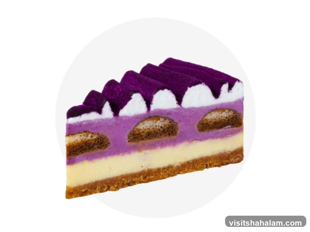 Slice of Purple Cake