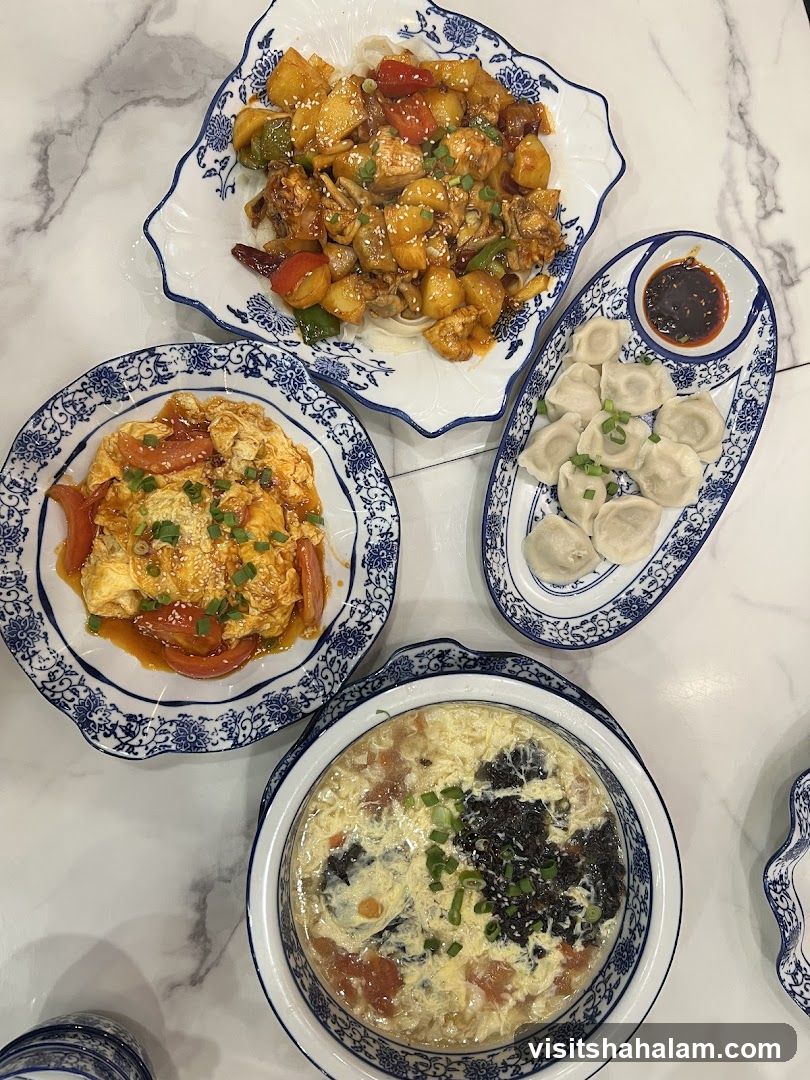Chinese Food Platter
