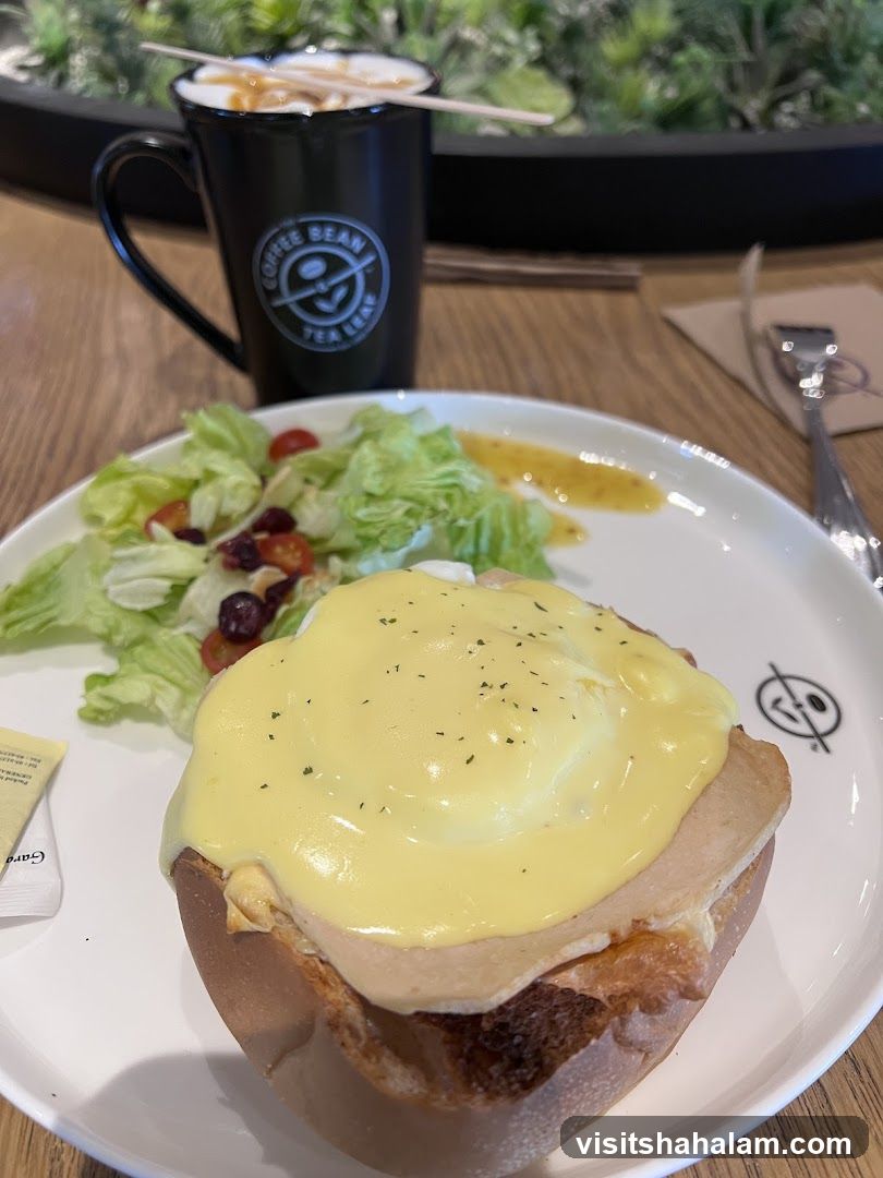 Eggs Benedict and Coffee