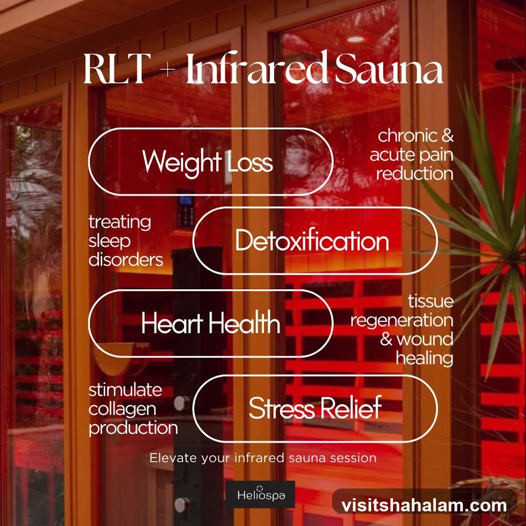 RLT + Infrared Sauna Benefits