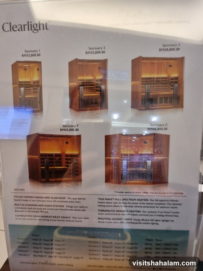 Clearlight Sanctuary Infrared Models