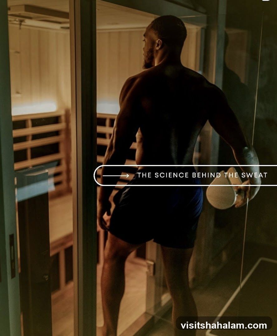 Man in Sauna