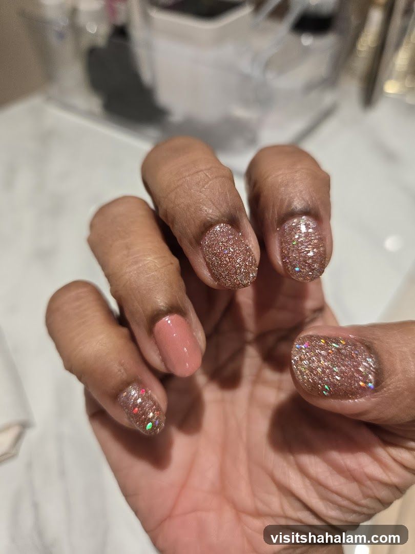 Sparkling Nails