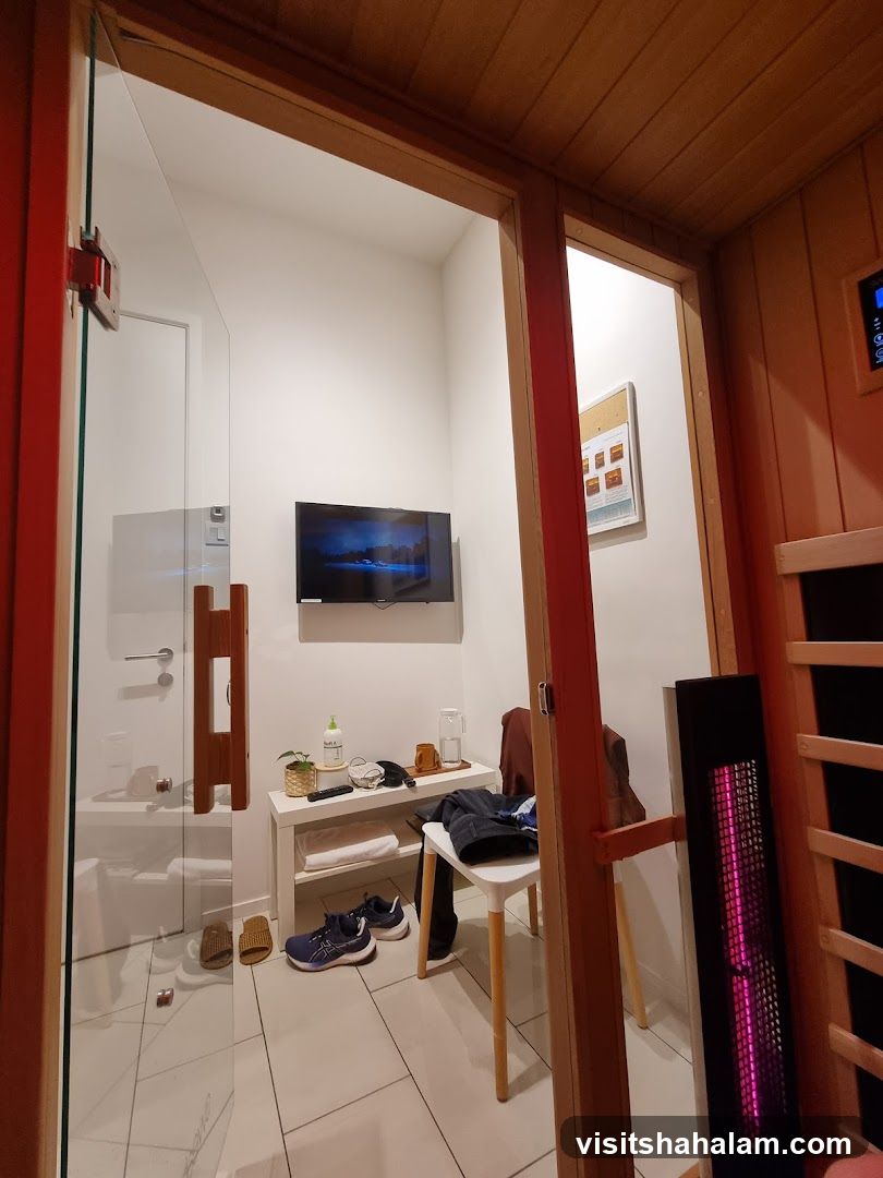 Sauna Room Amenities