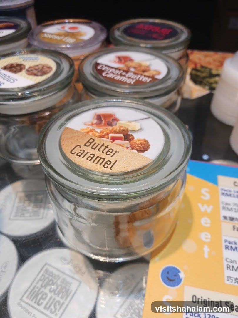 Caramel Popcorn Jars