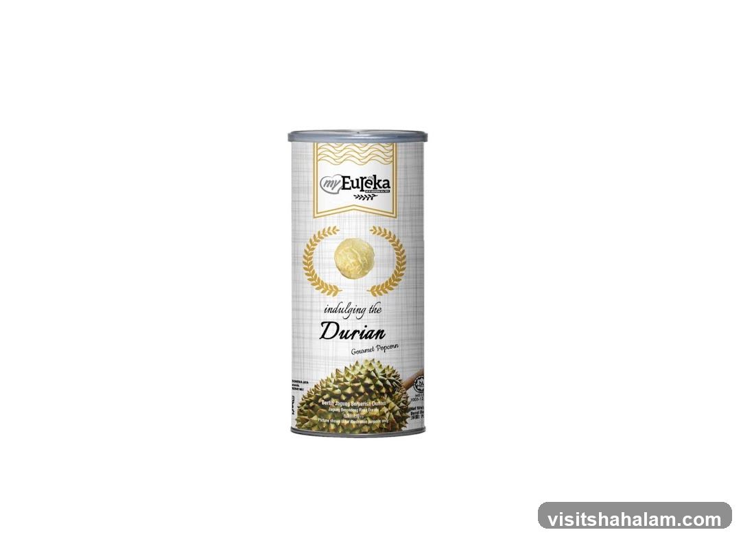 Durian Gourmet Popcorn Can