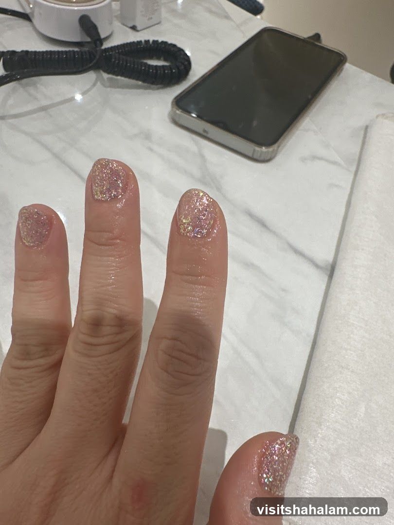 Sparkling Nails